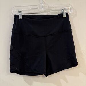 SOLD Free People Black Bike Shorts High-Waisted Athletic